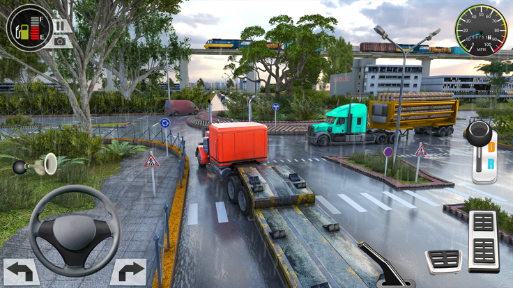 Euro Truck Transport Games 3D游戏截图