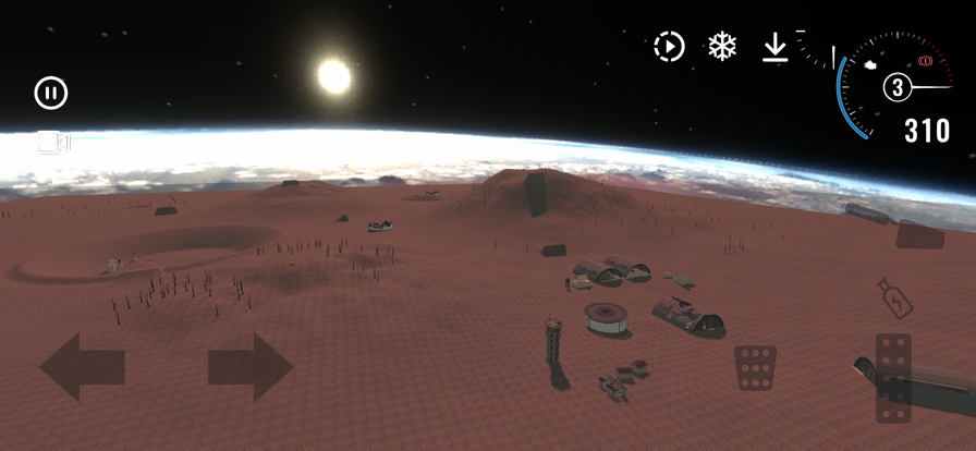 Car Crash Simulator in Space游戏截图