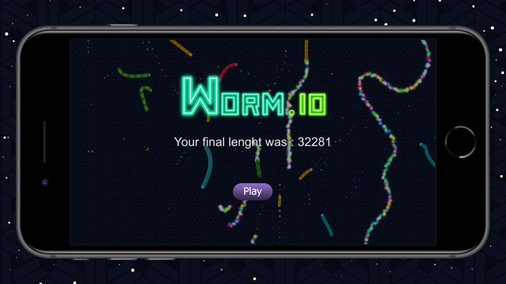 Worm.io: Snake Slither Worm游戏截图