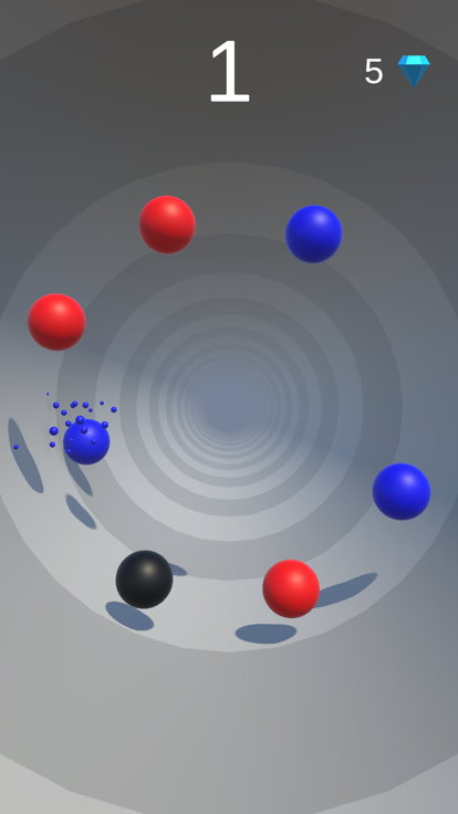 Color Tunnel 3D Game游戏截图