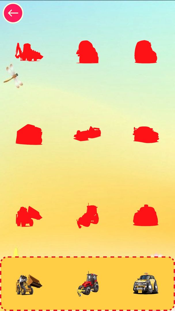 儿童认知贴贴乐游戏截图