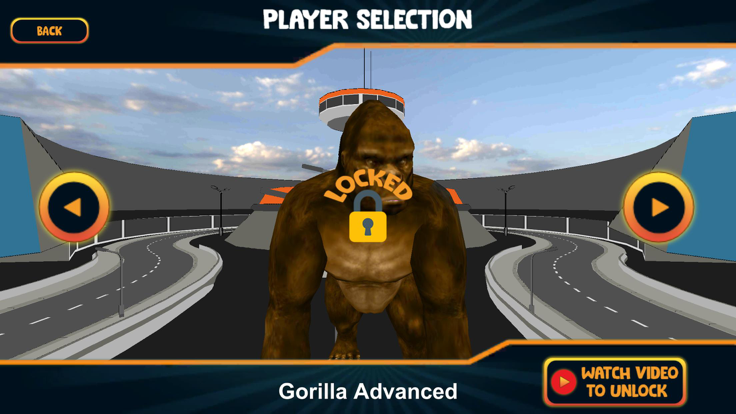 Gorilla Kong City Rampage游戏截图