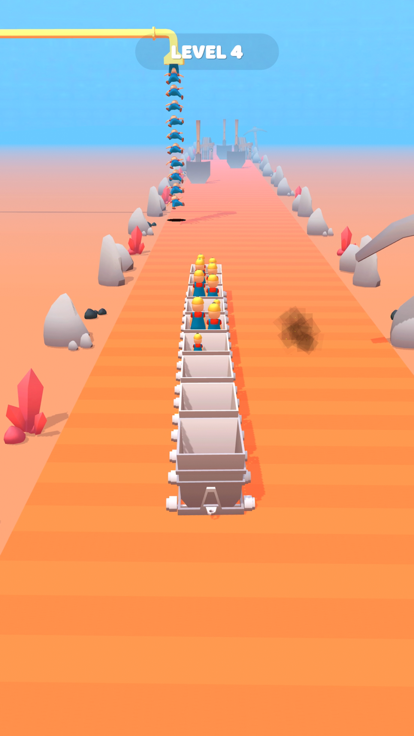 Minecart Stack游戏截图