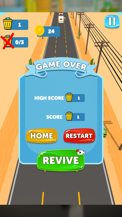 Garbage Truck Driving Game游戏截图