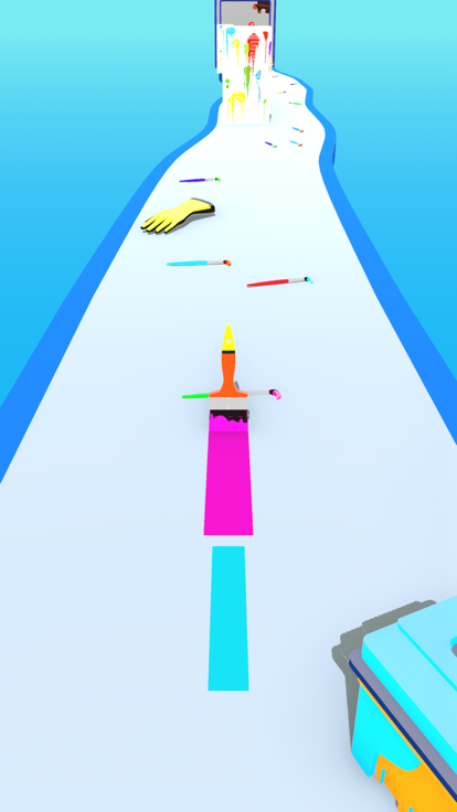Brushes Run游戏截图