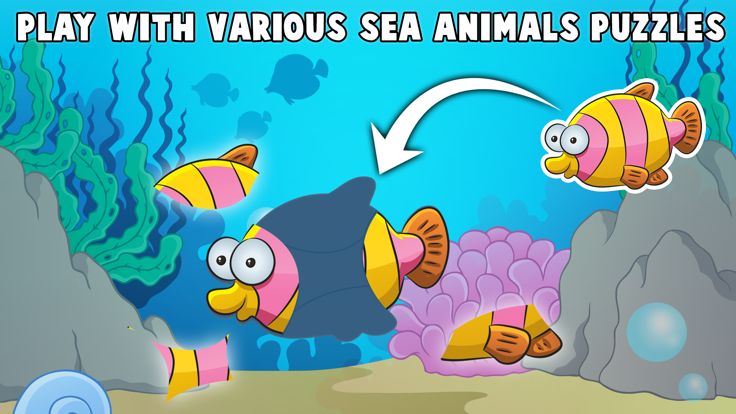 My First Sea Animals Puzzle Games游戏截图
