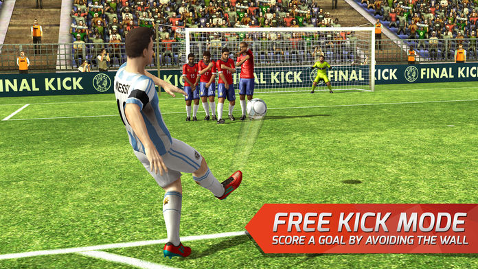 Final Kick VR - Virtual Reality free soccer game for Google Cardboard游戏截图