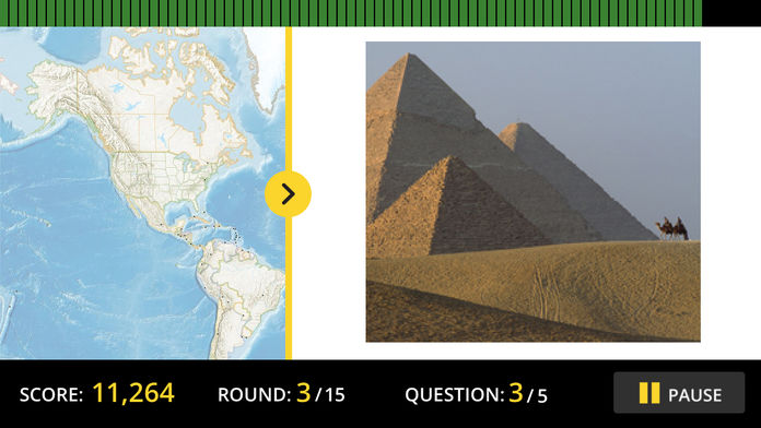 GeoBee Challenge HD by National Geographic游戏截图