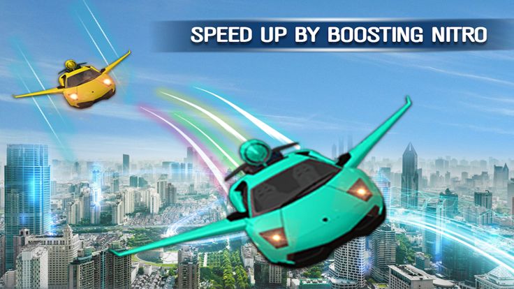 Car Shooting Flying Battle Sim游戏截图