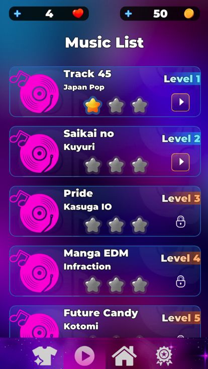 J-pop Dancing: Tap Dance Game游戏截图