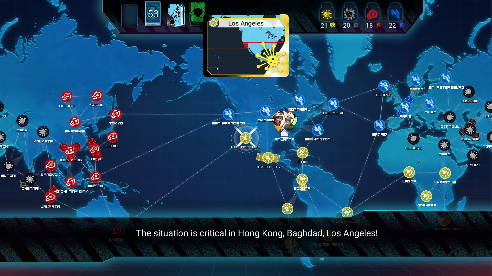 Pandemic: The Board Game游戏截图
