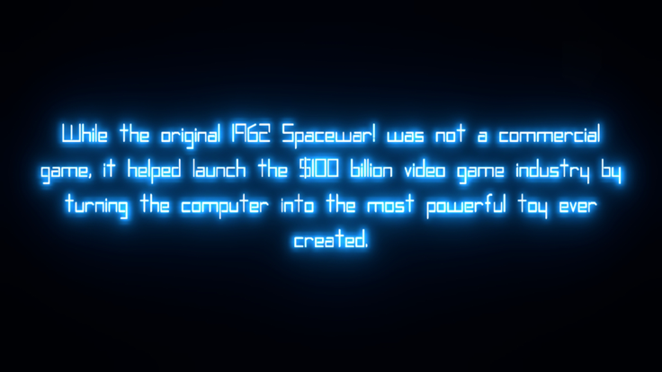 Spacewar!游戏截图