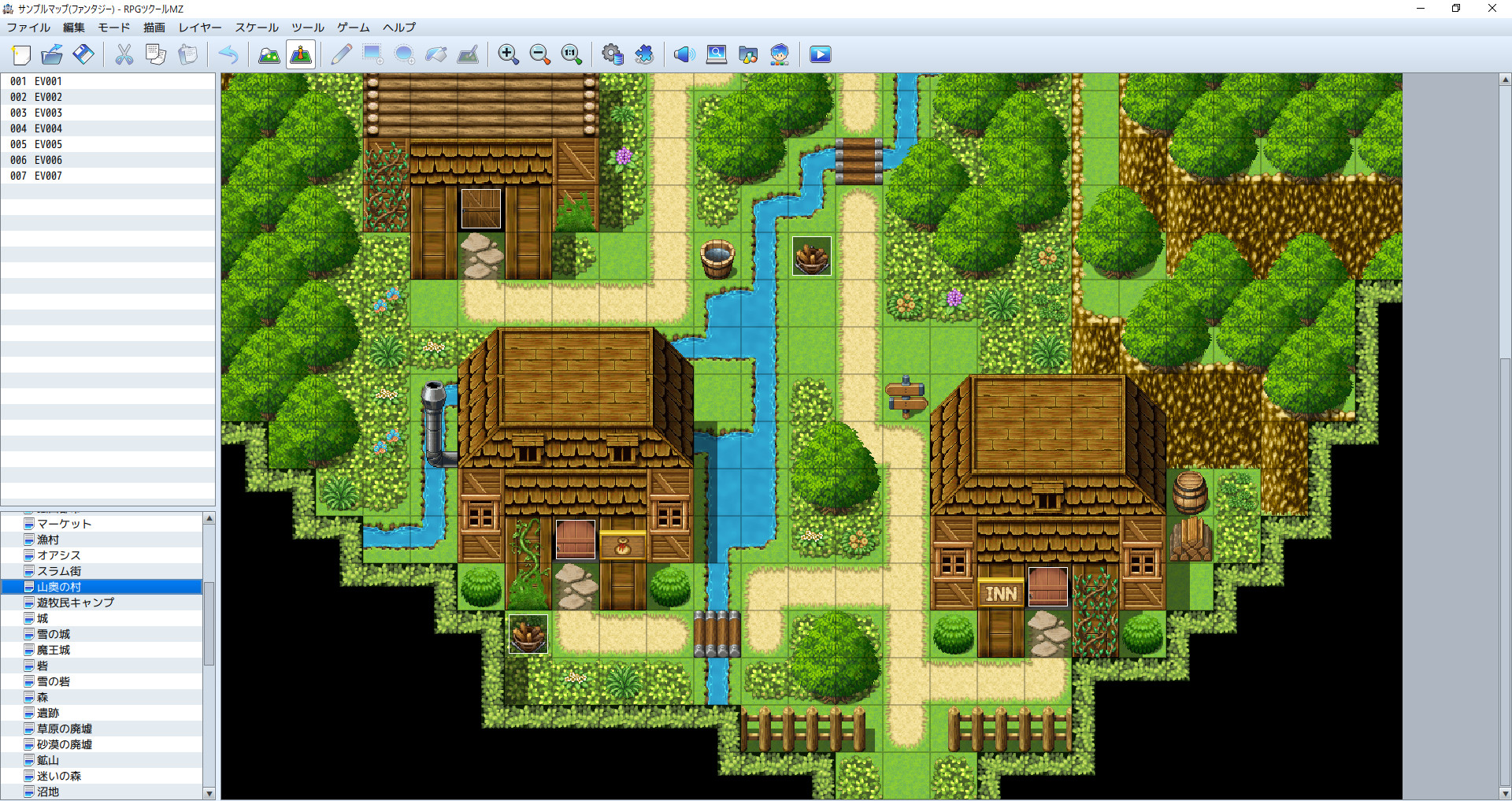 RPG Maker MZ游戏截图