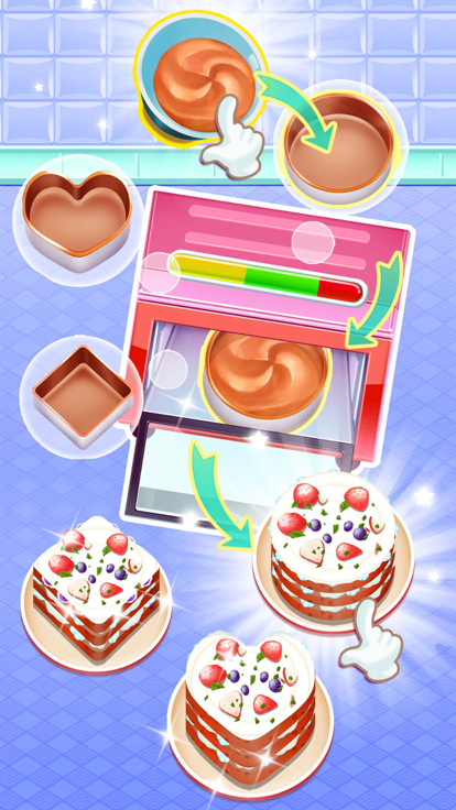 美食菜谱制作-女生餐厅做饭厨房烹饪模拟游戏大全游戏截图