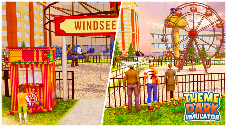 Amusement Theme Park Simulator游戏截图