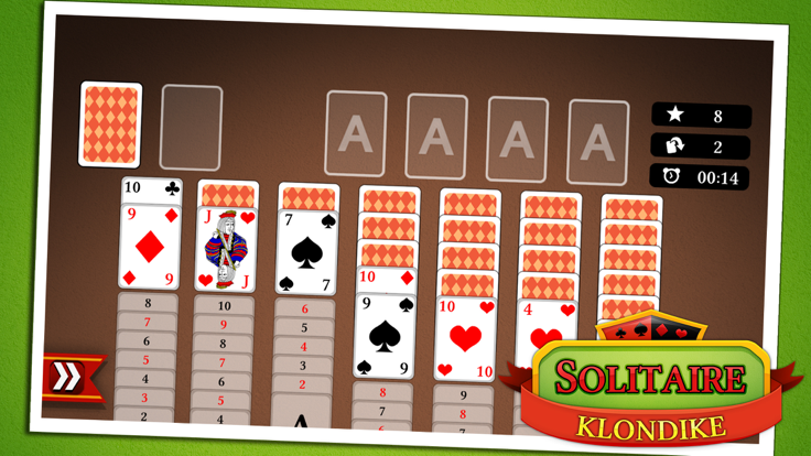 纸牌接龙游戏截图