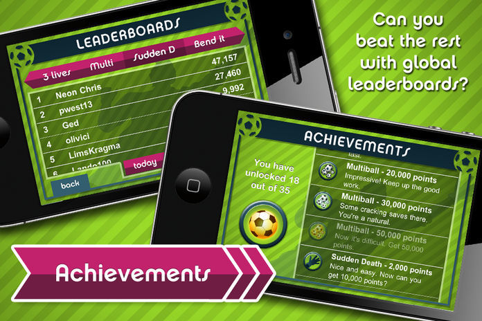 Flick Football Super Save游戏截图