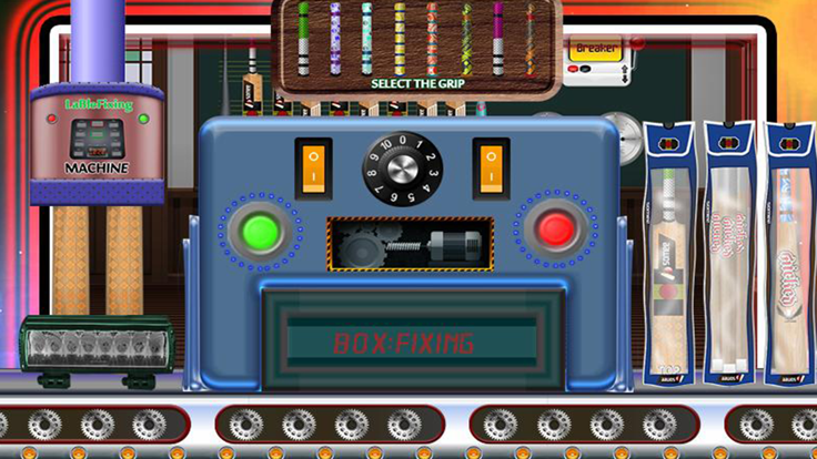 板球拍制造厂游戏截图