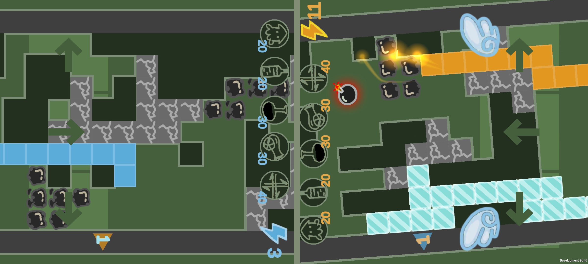 快跑啊！你们俩小方块游戏截图