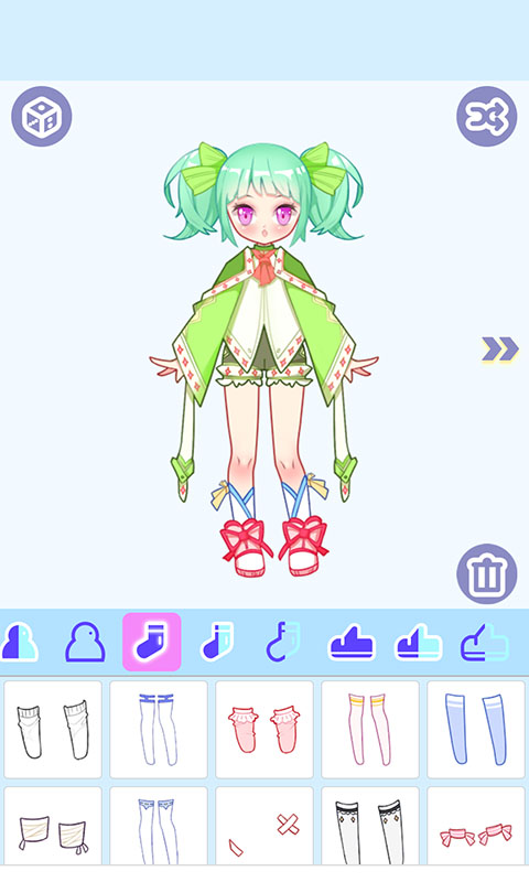 可爱的动漫换装游戏截图