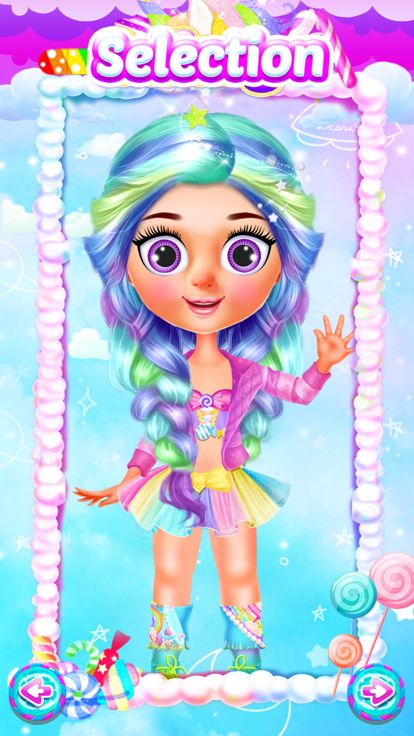 换装游戏 - 小公主的装扮小游戏.游戏截图