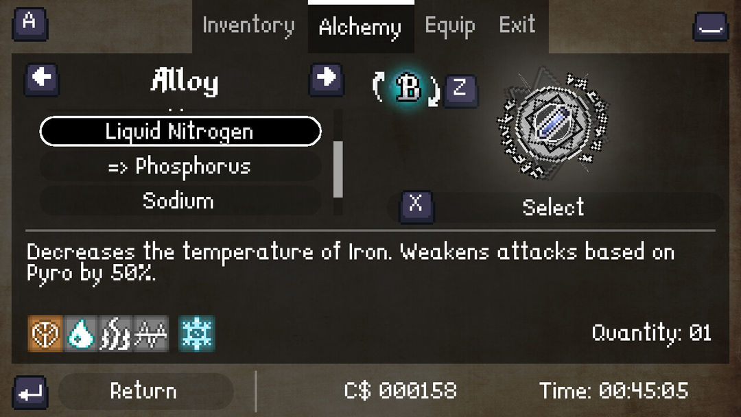 Toziuha Night: Order of the Alchemists游戏截图