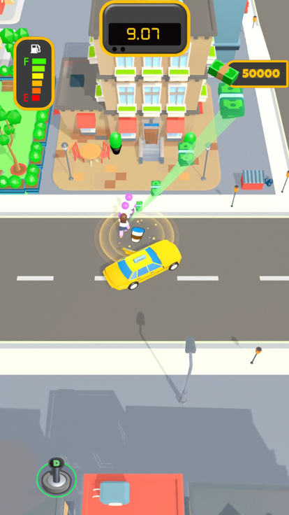 Taxi Driver Idle 3D游戏截图