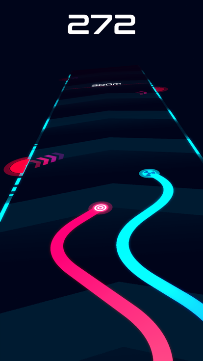 Wavy Lines: Battle Racing Game游戏截图