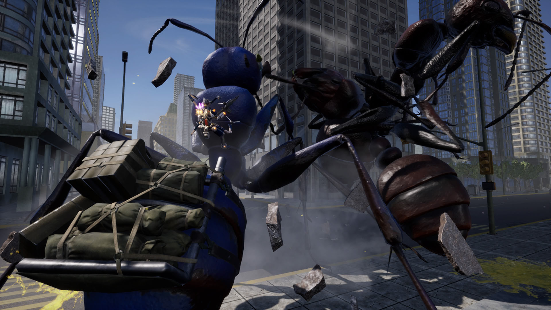 EARTH DEFENSE FORCE: IRON RAIN游戏截图