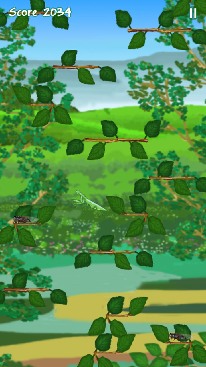 跳跃的螳螂 Mantis Jump游戏截图