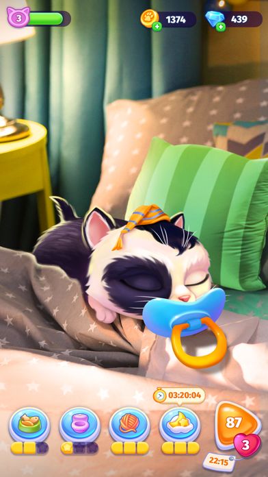My Cat - 猫咪游戏 ⋆ 电子宠物游戏截图