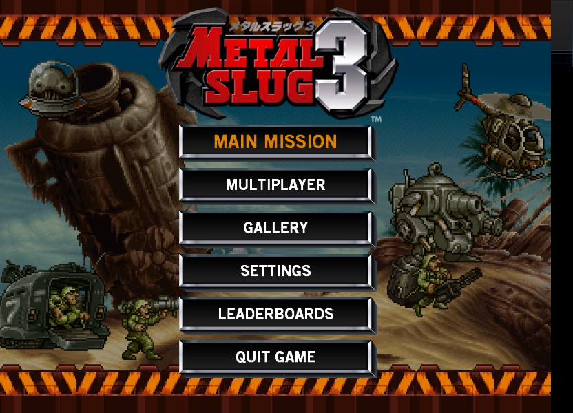METAL SLUG 3游戏截图