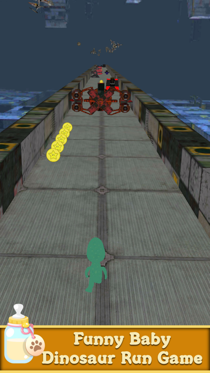 Dino run 2 恐龙运行空间游戏截图