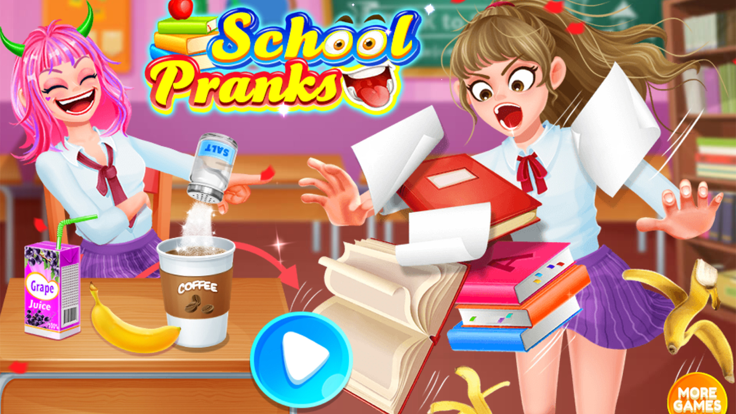 School Pranks - BFF Prank War!游戏截图