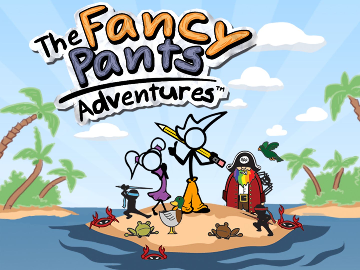 Screenshot of Fancy Pants Adventures
