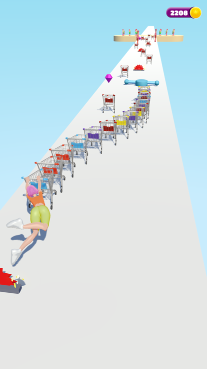 Grocery Cart Run游戏截图