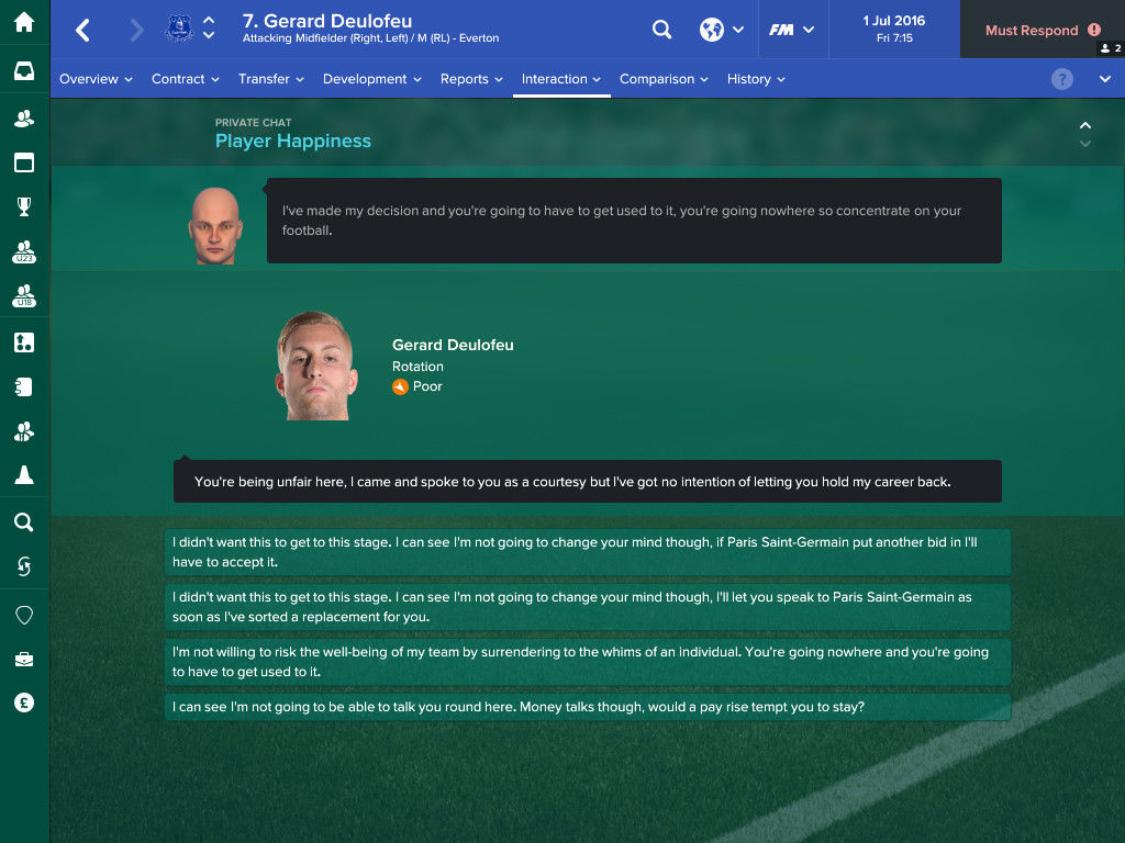 Football Manager 2017游戏截图