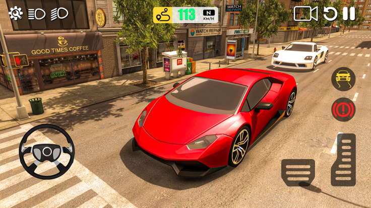 驾驶模拟器：汽车游戏游戏截图