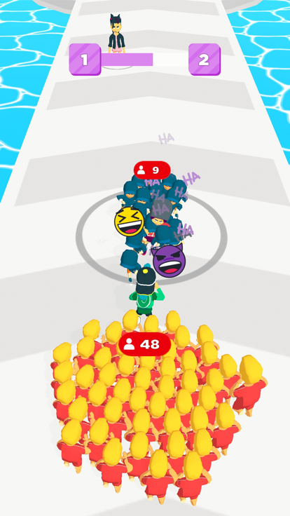 Bloger Run: 3D Crowd Battle!游戏截图