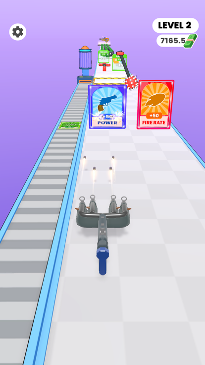 Multi Barrel Run 3D游戏截图