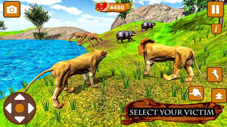 Lion Family King Simulator游戏截图