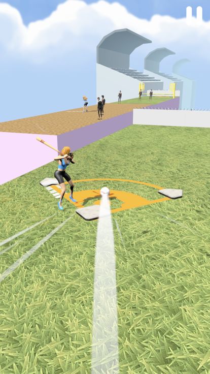 Baseball Run!游戏截图