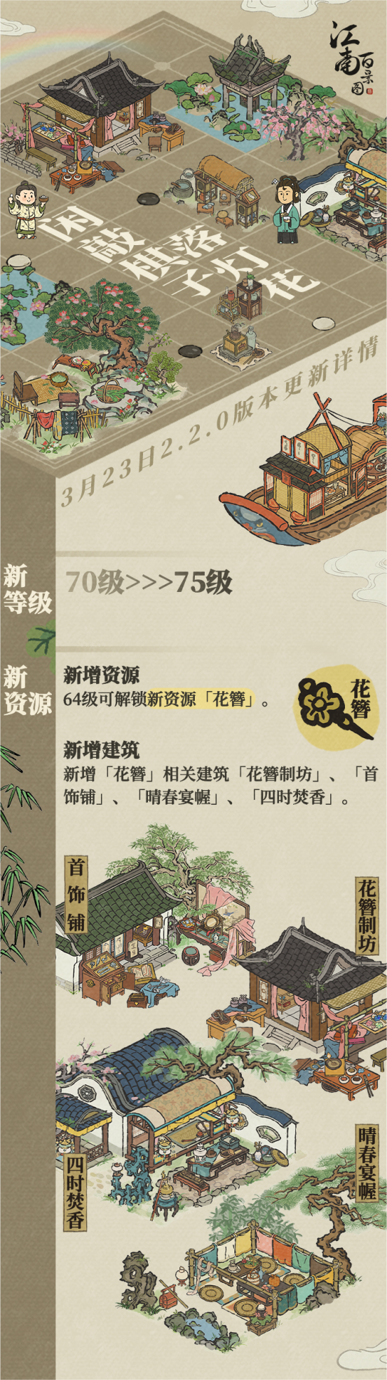 新等级、新资源新装饰