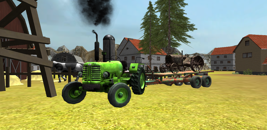 Classic Tractor Transport 3D游戏截图
