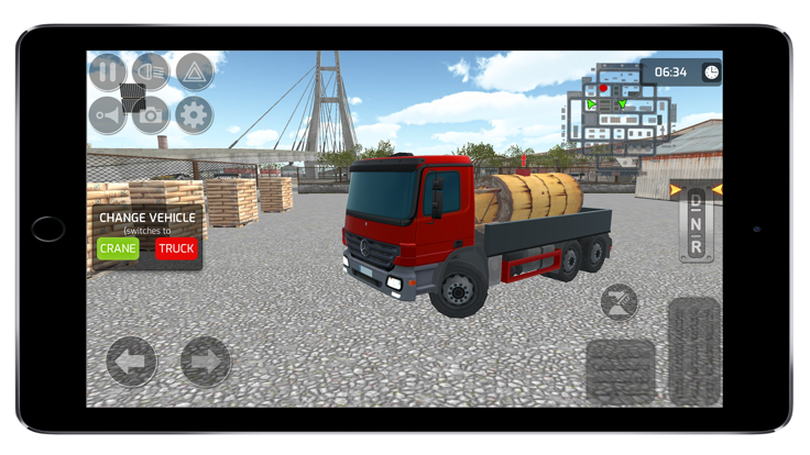 Truck Crane Loader Simulation游戏截图