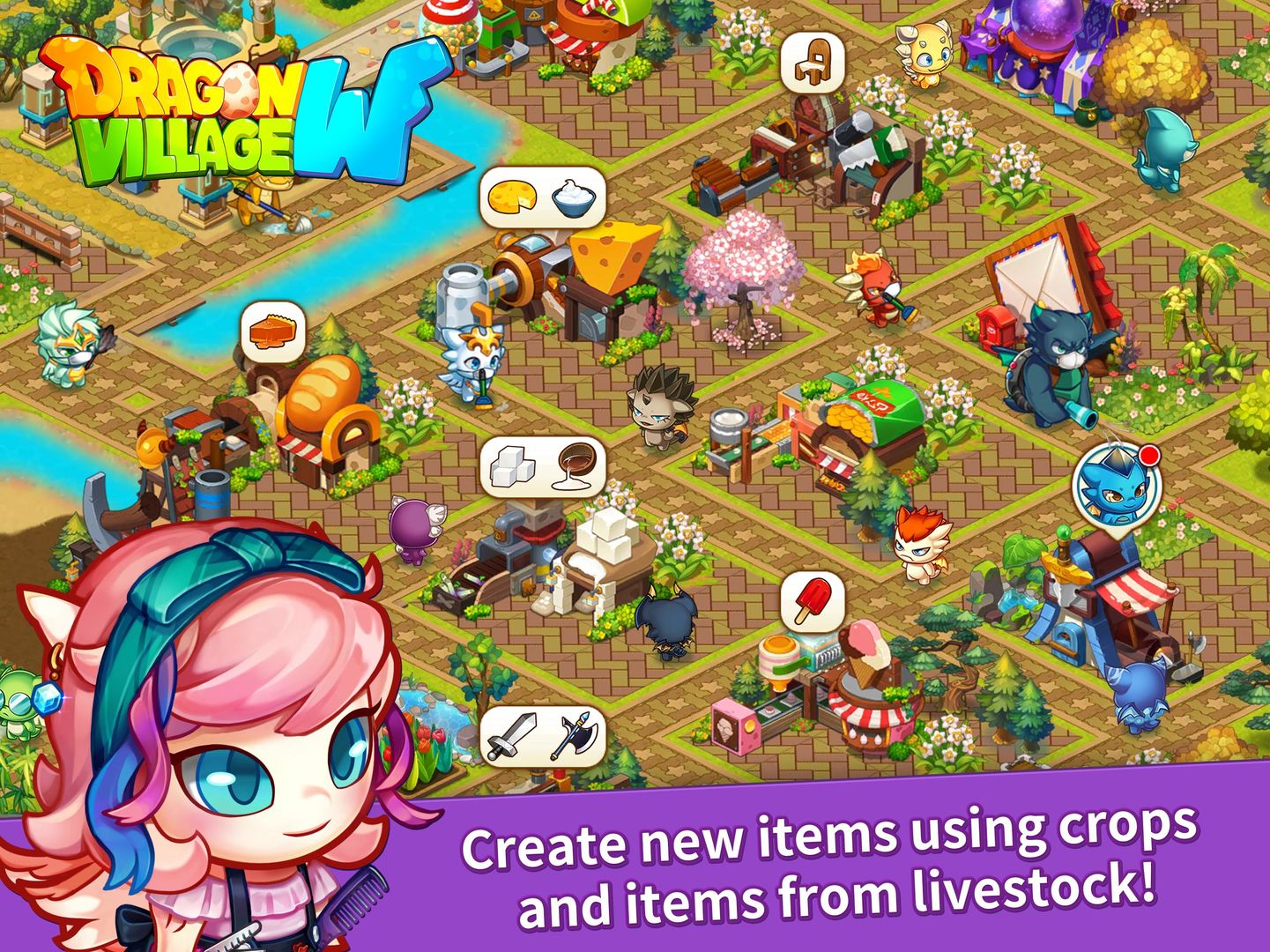 Screenshot of Dragon Village W