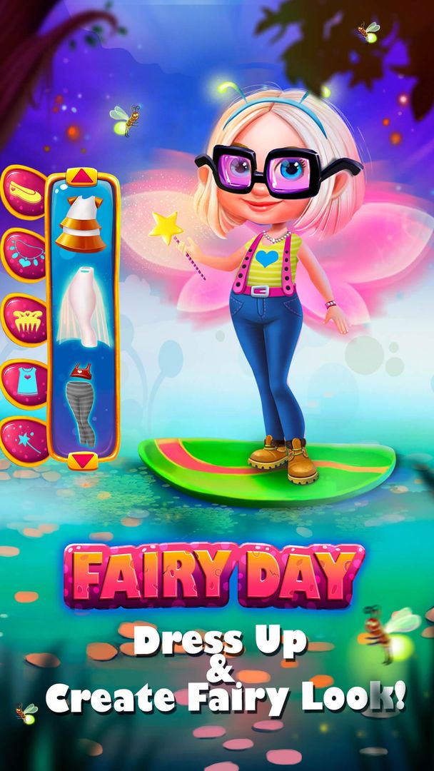 Screenshot of Fairy Day Dress Up & Care