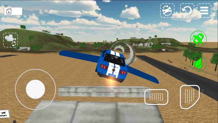 Flying Car Driving Simulator 3D游戏截图