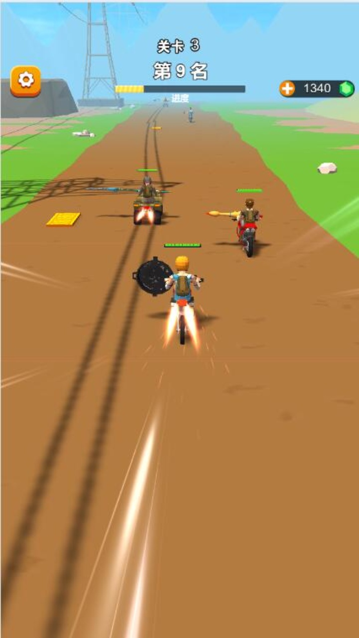 暴力摩托暴力飞车暴力赛车游戏截图