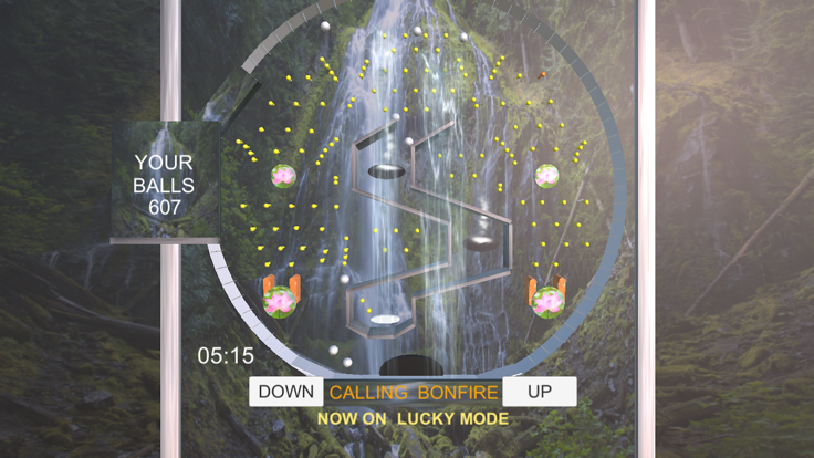 Cascade Bearing PinBall游戏截图